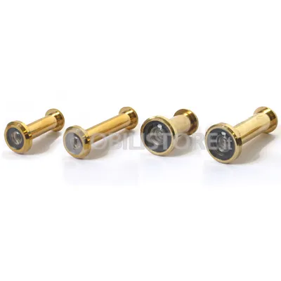 Spioncino per porta in ottone lucido
