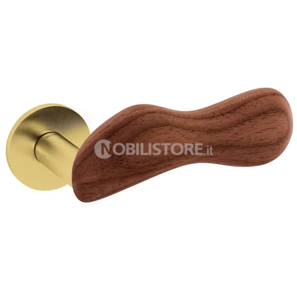 TY SuperOro satinato + legno Noce/SuperGold satin+Walnut wood