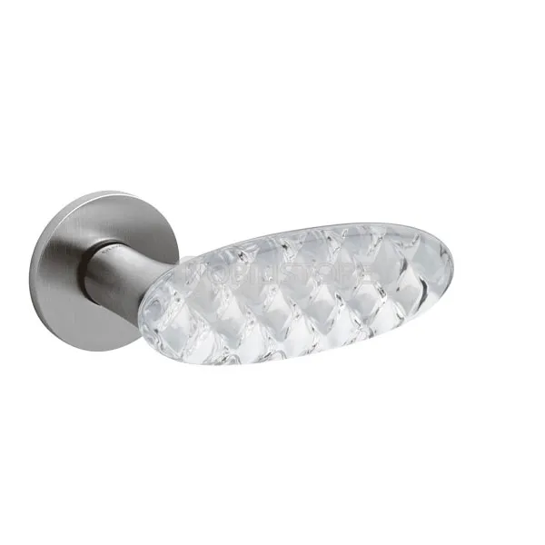 M6 Cromo satinato-Trasparente/Satin chrome-Transparent