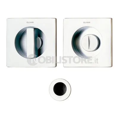 Kit maniglie Olivari Giotto Q D127 con chiavistello