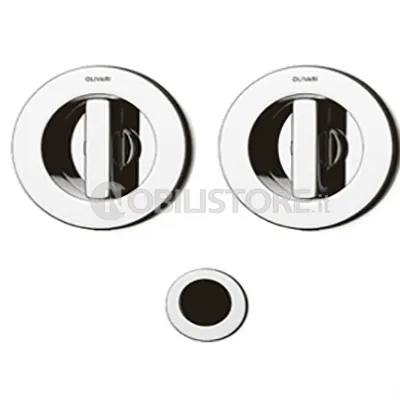 Kit maniglie Olivari Dante D133 con doppio chiavistello