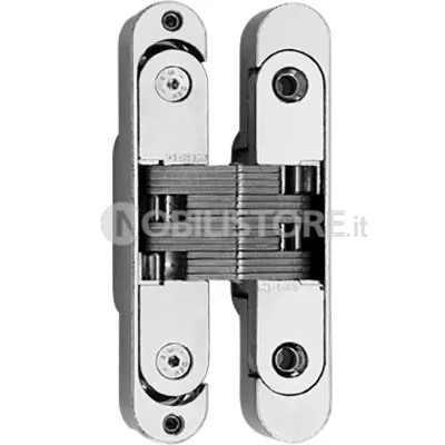 Cerniera invisibile Ceam 830 95,6x19,6 mm con base di regolazione 800