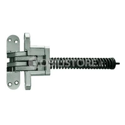 Cerniera con chiudiporta Soss 218DC 117,5x28,6 mm