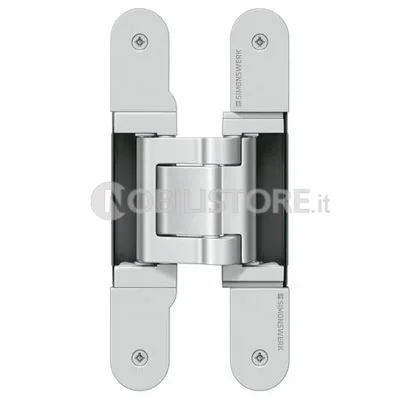 Cerniera incasso Tectus TE541 3D FVZ, telaio rientrante