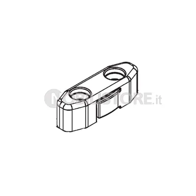 Set di fissaggio HAWA-Puro 100-150 per sezione fissa in legno