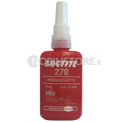 Frenafiletti Loctite 270 alta resistenza, per prigionieri, oleotollerante