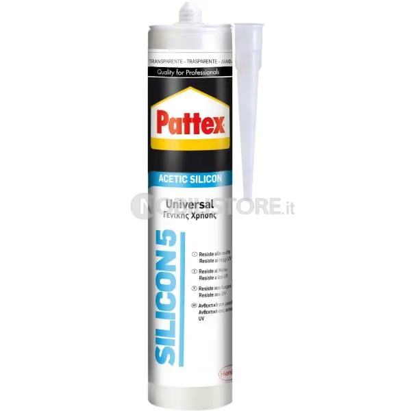 Silicone acetico Pattex SILICON 5 - confezione