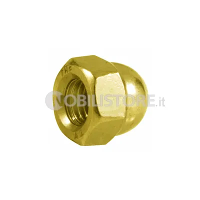 Dado cieco UNI 5721 ottone