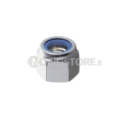 Dado esagonale autobloccante UNI 7473 zincato