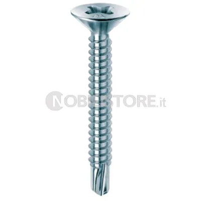 Vite autoperforante Drillex® TSP PH zincata bianca