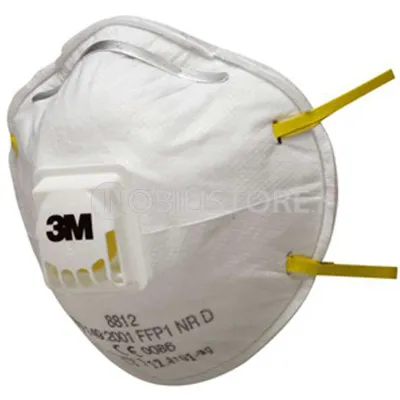 Respiratore 3M™ 8812 per polveri Classe FFP1 NR D con valvola