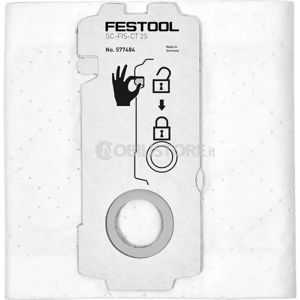 Sacchetti filtro Festool SC-FIS-CT 25 Selfclean