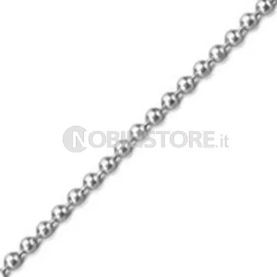 Catena a perlina in ottone