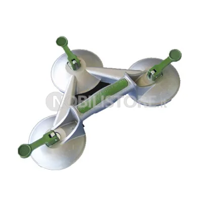 Ventosa a 3 placche Ø 120 mm