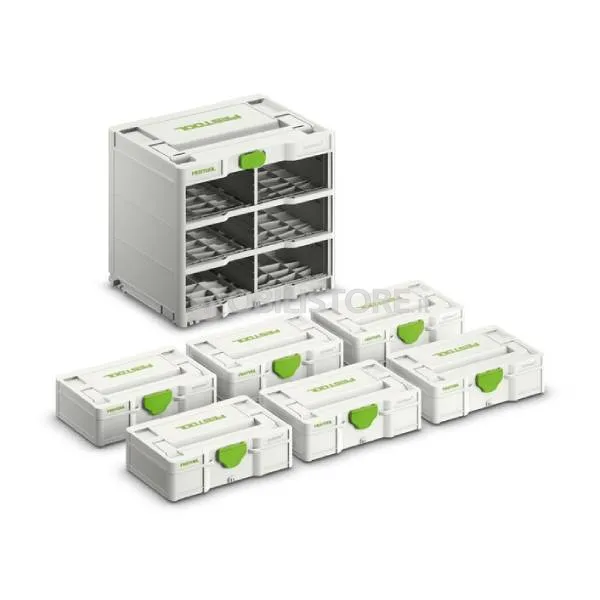 Set Festool Systainer Rack SYS3 -RK/6 M