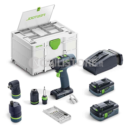 Trapano avvitatore a batteria T 18+3 HPC 4,0 I-Set
