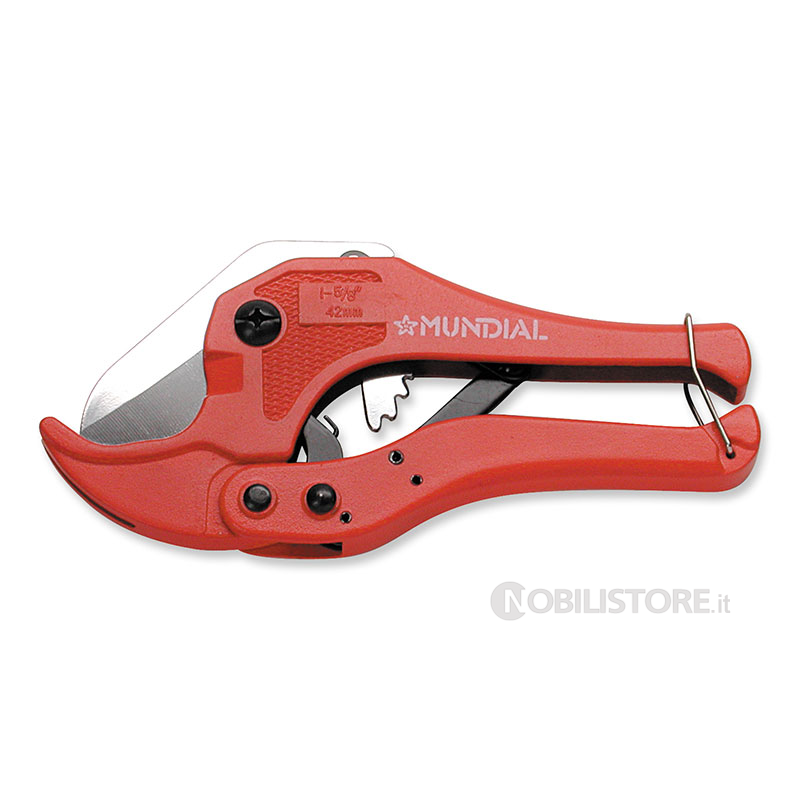 Tagliatubi in PVC a cricchetto con taglierina in plastica per utensile da taglio