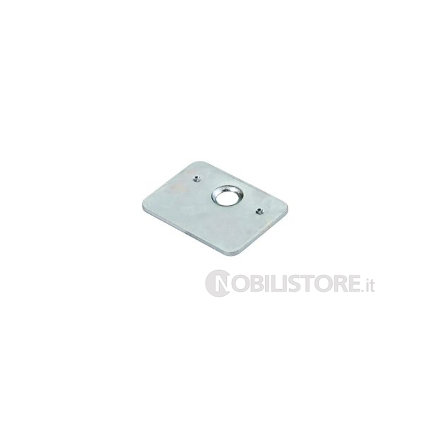 Contropiastra 30x22 mm con foro