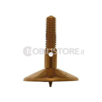 Regolabile in ottone girevole con punta