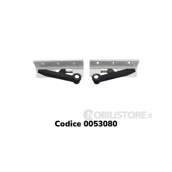 Coppia Pattini Inferiori Interni H 17 mm