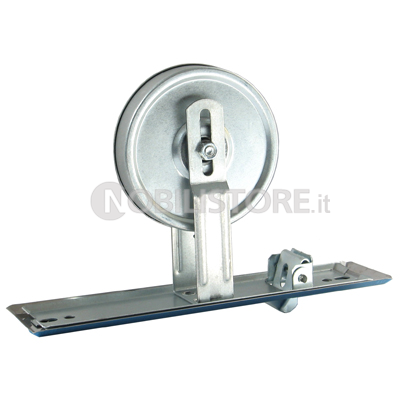 Avvolgitore interno regolabile placca inox 185 mm