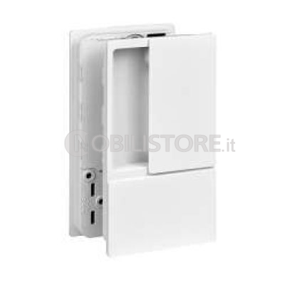 Kit maniglia Wave senza foro chiave, porta battente