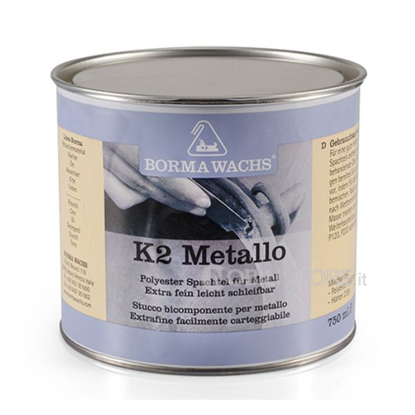 Stucco per metalli bicomponente