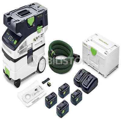 Unità mobile di aspirazione a batteria CLEANTEC CTLC MIDI I-Plus