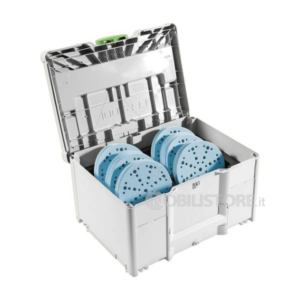 Cassetta Festool Systainer con Abrasivi Granat D150 GR SYS