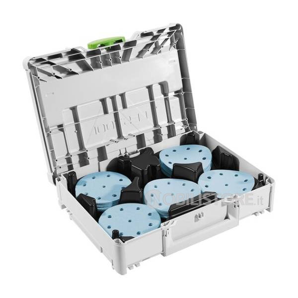 Cassetta Festool Systainer con Abrasivi Granat D125