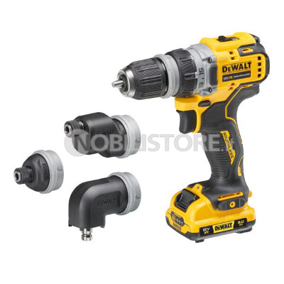 Trapano Avvitatore DeWalt DCD703L2T-QW multitesta 12V