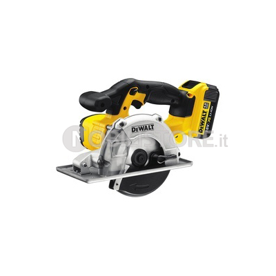 Sega circolare a batteria per metalli DeWalt DCS373M2