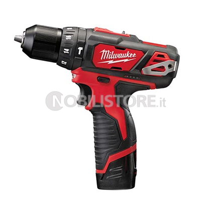 Trapano Avvitatore con Percussione Milwaukee 12V BPD-202C