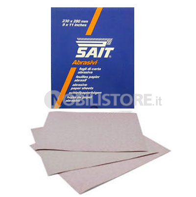 Carta abrasiva Saitac S SC 6A foglio 230x280 mm