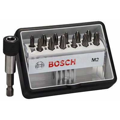 Set inserti Bosch Extra Hard, 13 pezzi