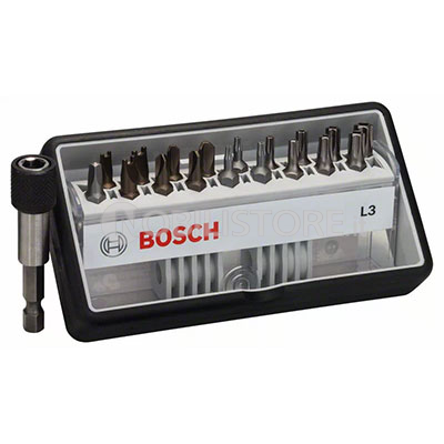 Set inserti Bosch Extra Hard, 19 pezzi