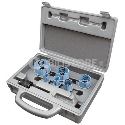 Set 9 seghe a tazza Bosch Sheet Metal per elettricisti