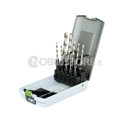 Set 10 punte per metallo Festool Centrotec HSS D3-10 CE/10