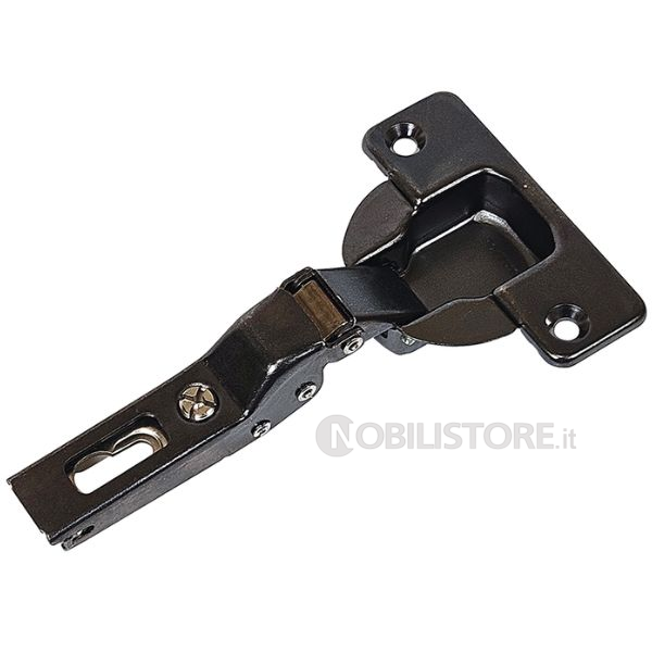 Cerniera serie N 94° con molla mezzo collo titanio