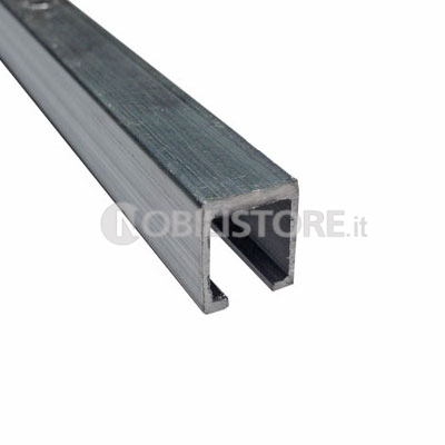 Binario System 0350 di scorrimento superiore in alluminio