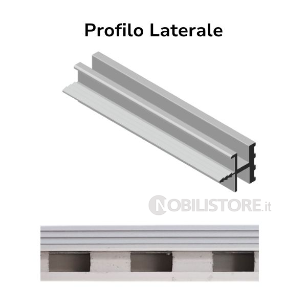 Profilo laterale da 3 metri