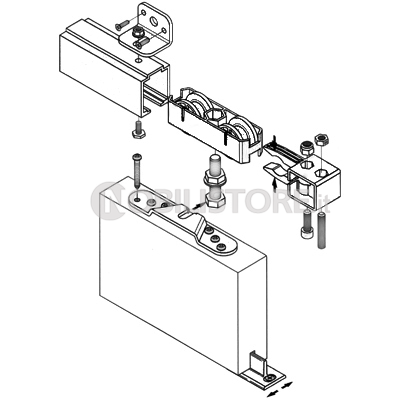 Guarnitura porta Koblenz 0830 175 kg