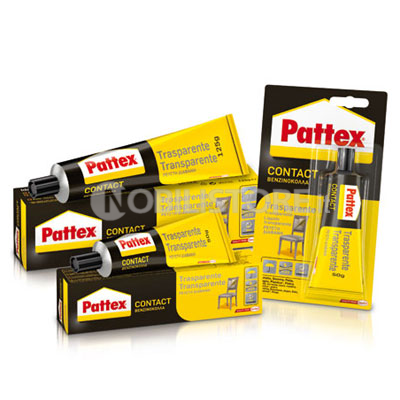Adesivo a contatto Pattex Contact Trasparente