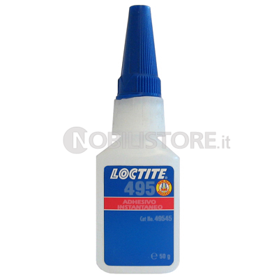 Adesivo Loctite 495 cianoacrilico multiuso bassa viscosità
