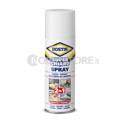 Adesivo Bostik Superchiaro Colla Spray