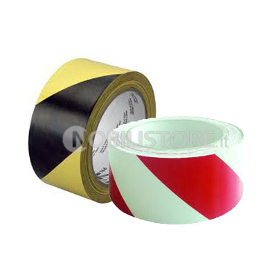 Nastro adesivo segnaletico PVC 50 mm