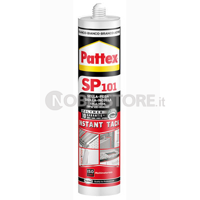 Sigillante neutro PATTEX SP 101 INSTANT TACK a base FLEXTEC™