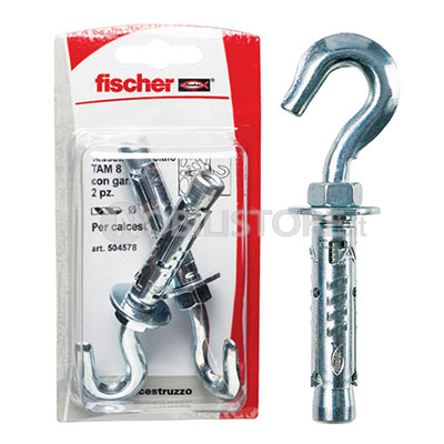 Tassello Fischer TAM G K con gancio